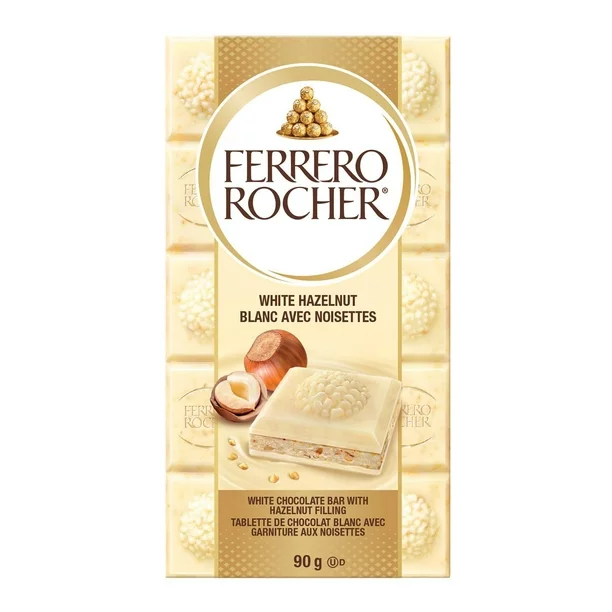 17. Ferrero white hazelnut bar