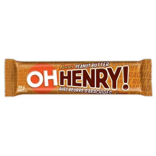 35. ohhenry chocolaty bar
