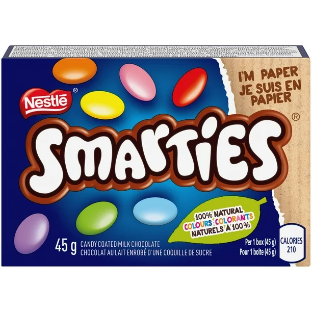 37. smarties candy