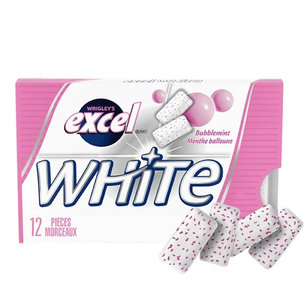 63. Excel white bubblemint